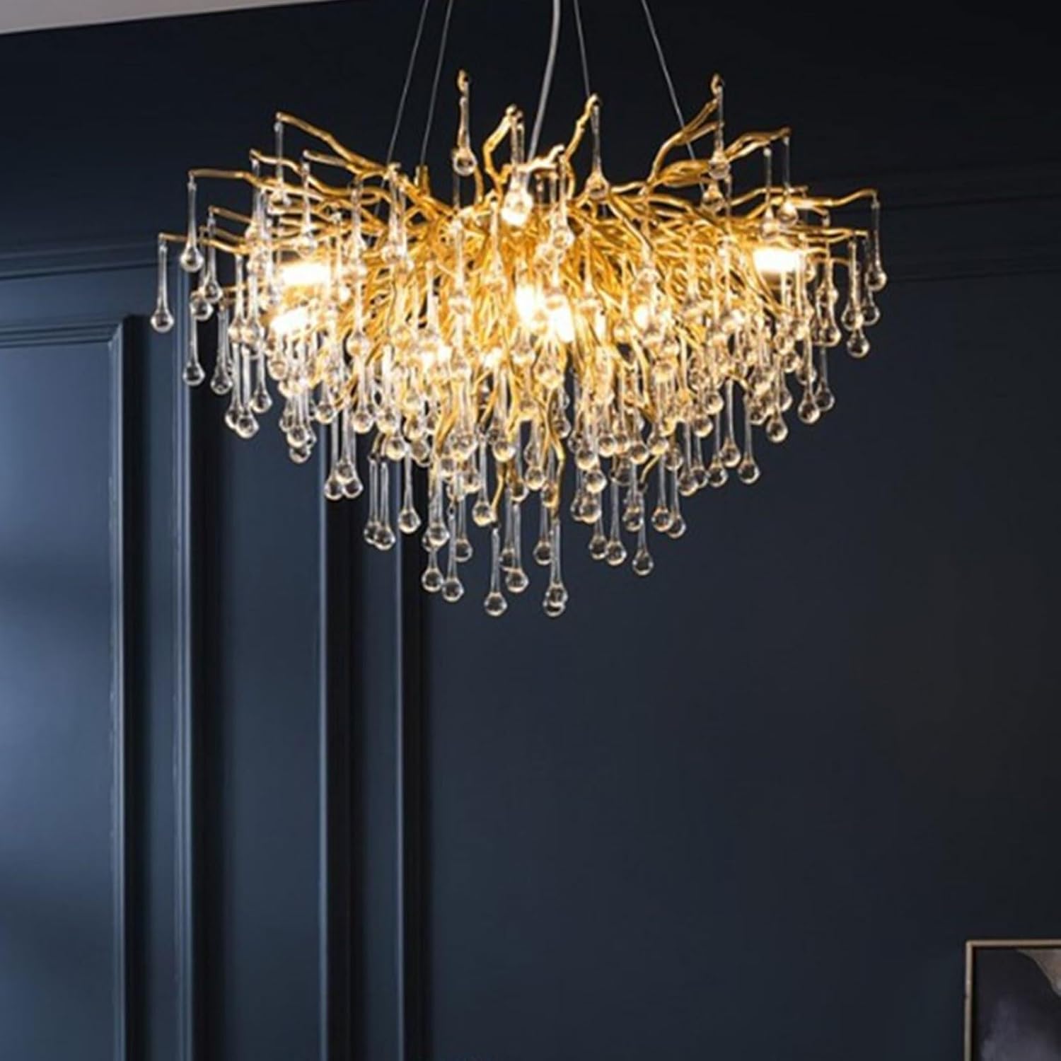 シャンデリア モダン ツリーブランチシャンデリア ラウンド